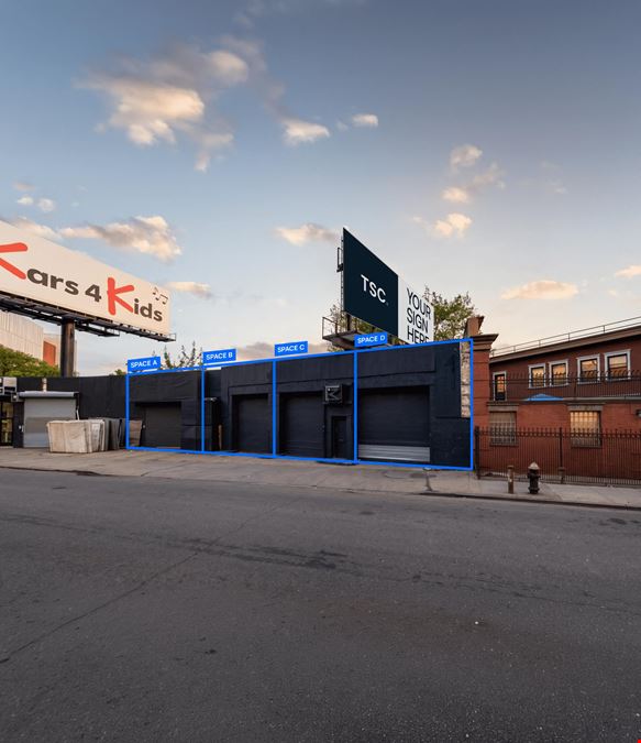 700 - 2,800 SF | 286 Hamilton Avenue | Divisible Industrial Space With Roll-Down Gates & Backyard for Lease