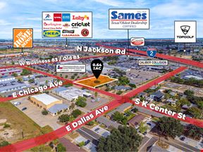 0.64 ± AC | Redevelopment Opportunity | Zoned C-3 | McAllen, TX