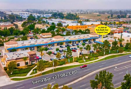 Preview of Retail space for Rent at 10650 Sierra Ave