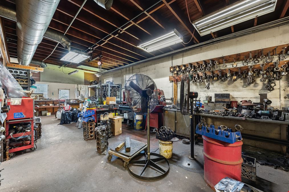 Two-Building Automotive Service and Redevelopment Opportunity