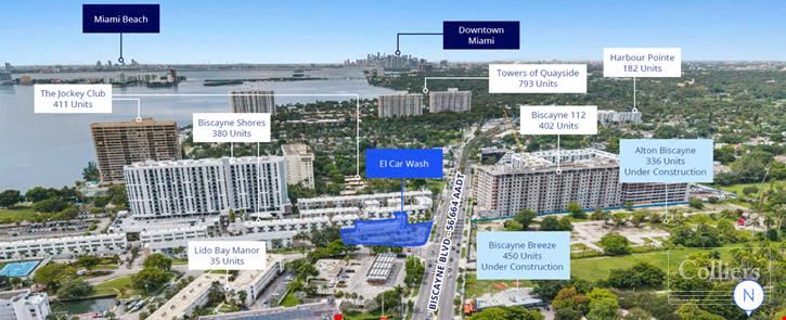 El Car Wash in Miami | One of the Highest Producing Car Wash Sites in the U.S. | 5.25% Cap Rate