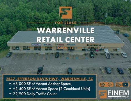 Preview of Retail space for Rent at 2547 Jefferson Davis Highway