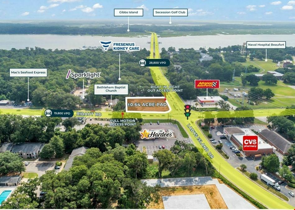 ±0.64 Acre Pad | Ready Signalized Corner
