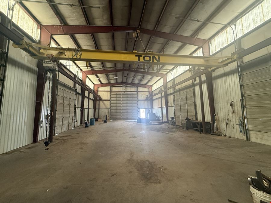 Crane Served Shop on 1.5 Acres