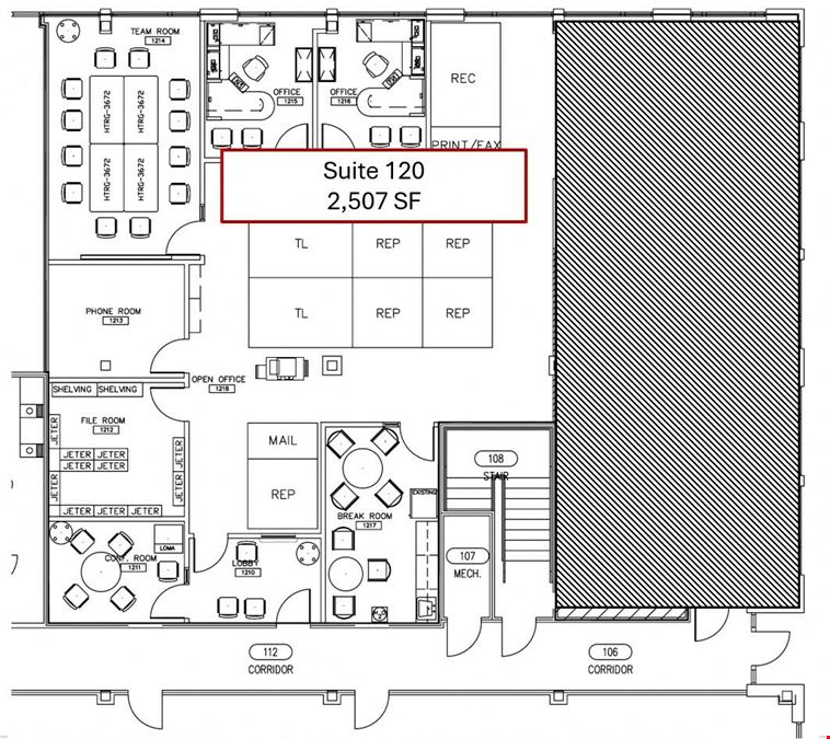 1210 Bldg. | Class A Office Space Available | 2,507 SF