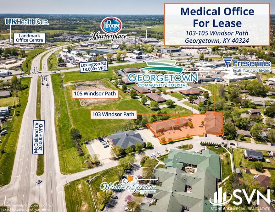 Office Suites Available Next to Hospital