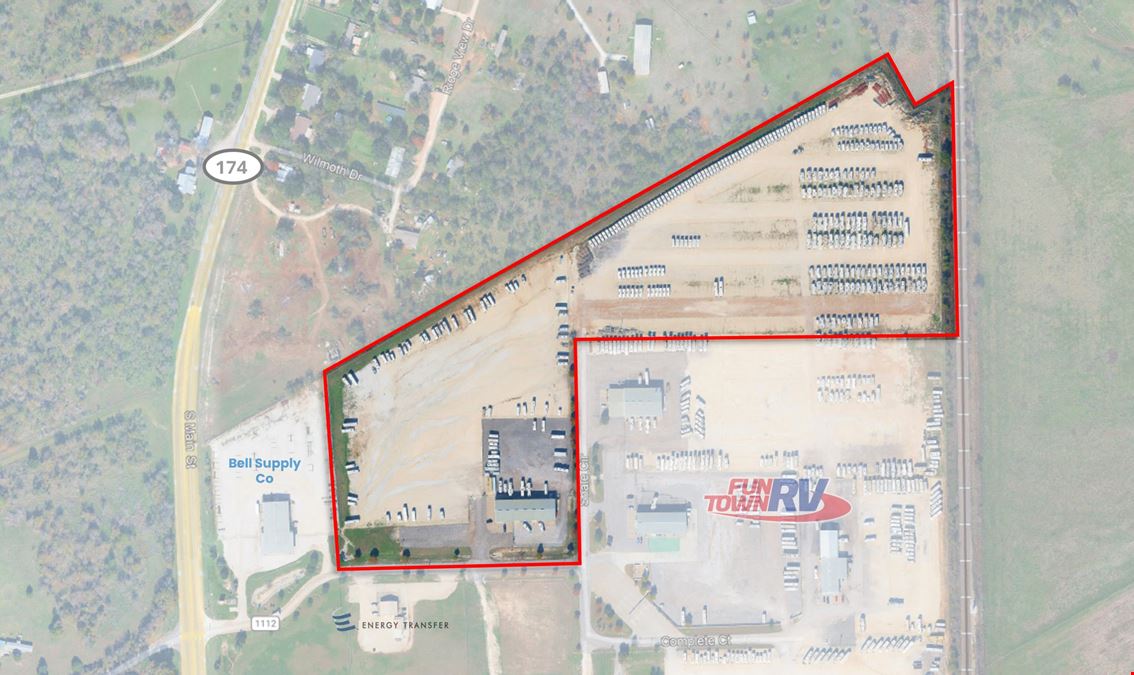 26+Acre IOS with 10,500 SF Office/Warehouse