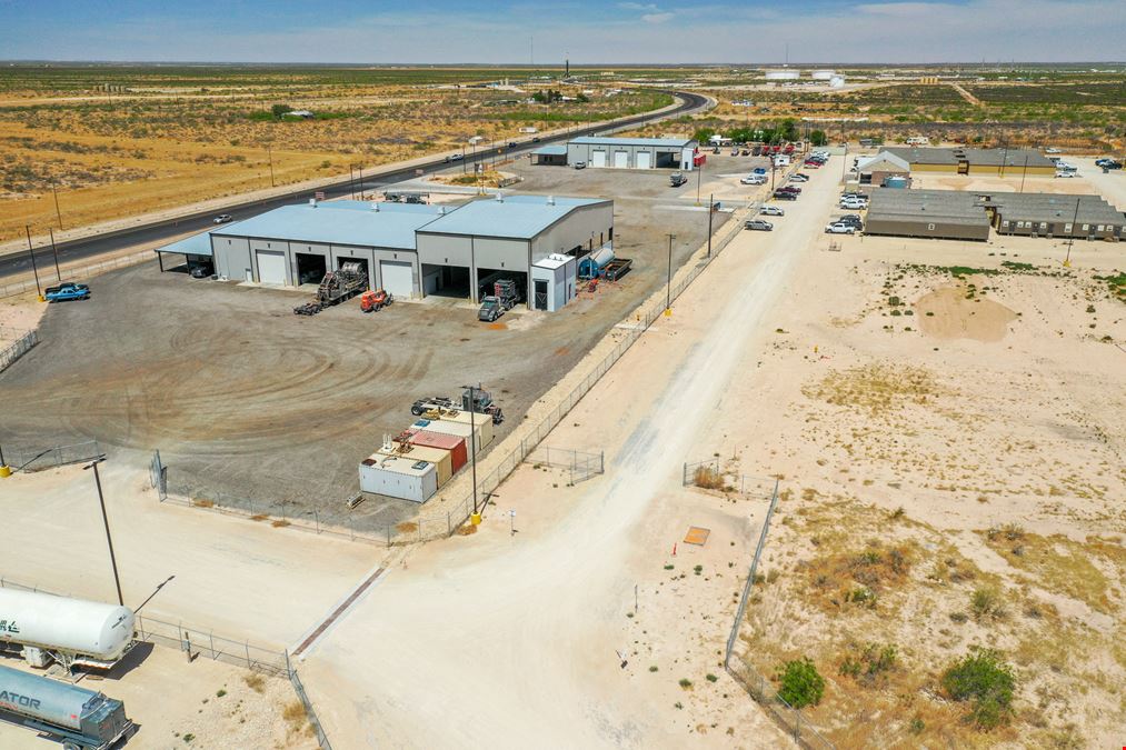 Industrial Facility w/Hwy Frontage + 2 Wash-bays