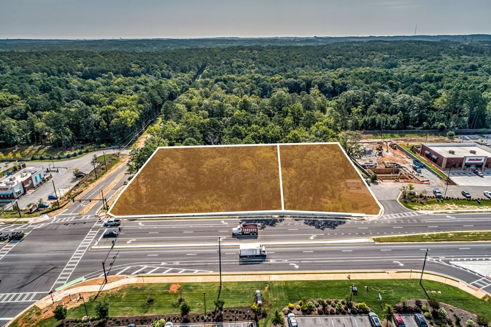 1.81 Acre Signalized Corner Ground Lease or Build-to-suit