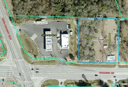 Preview of VacantLand space for Sale at 3670 Mike Padgett Hwy. & 1779 Tobacco Rd.