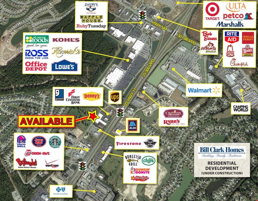 SC Myrtle Beach – Commercial Hotspot Pad Ready Site