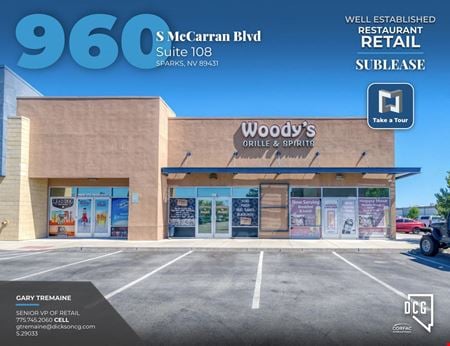 Preview of Retail space for Rent at 960 S McCarran Blvd Suite 108