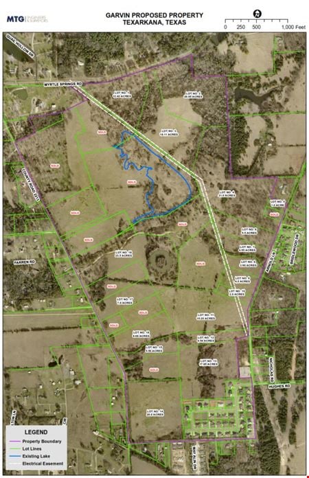 Preview of VacantLand space for Sale at 1639 Myrtle Springs Road