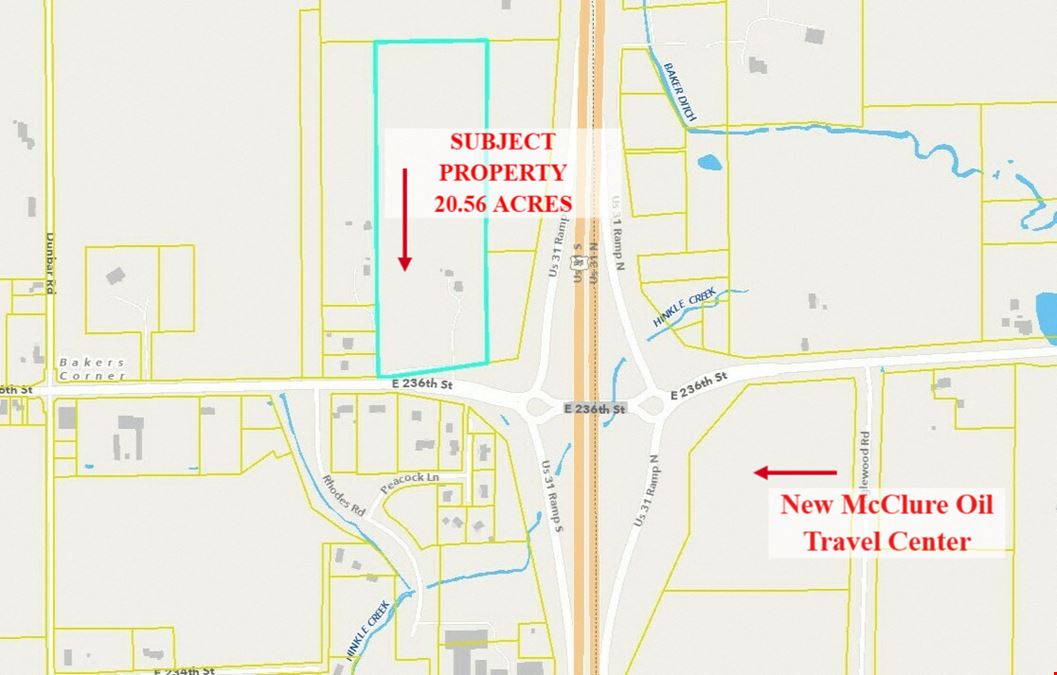 Development Land - 20 Acres near US 31