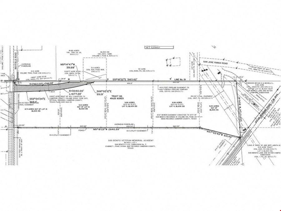 San Jose Ranch Road development property