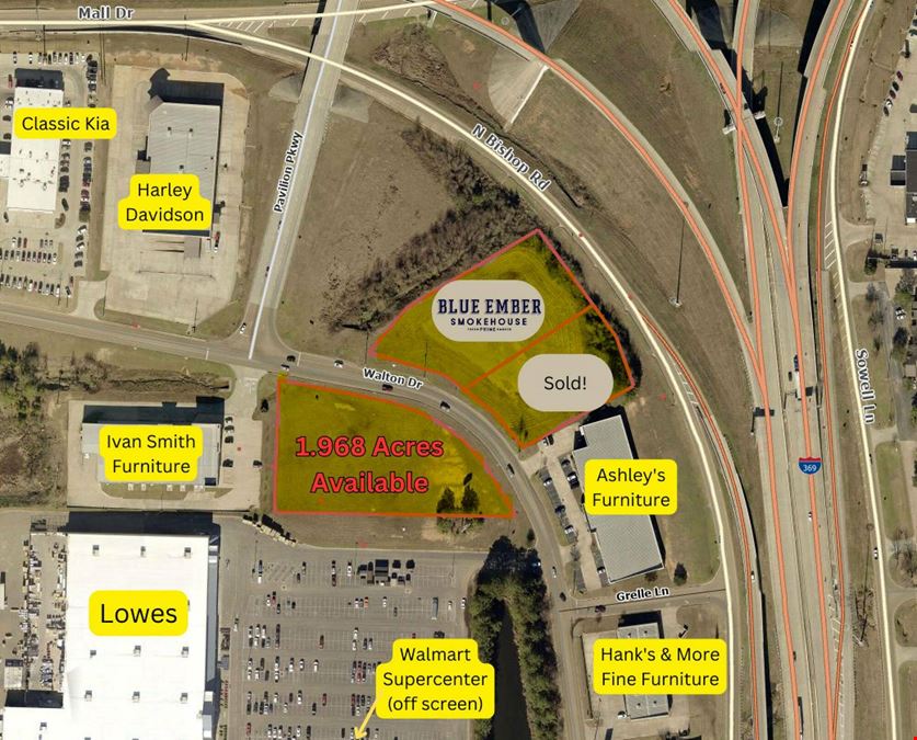1.97 Acres For Commercial Development