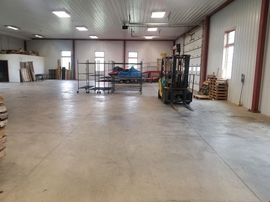 12,500+/- SF Warehouse Building