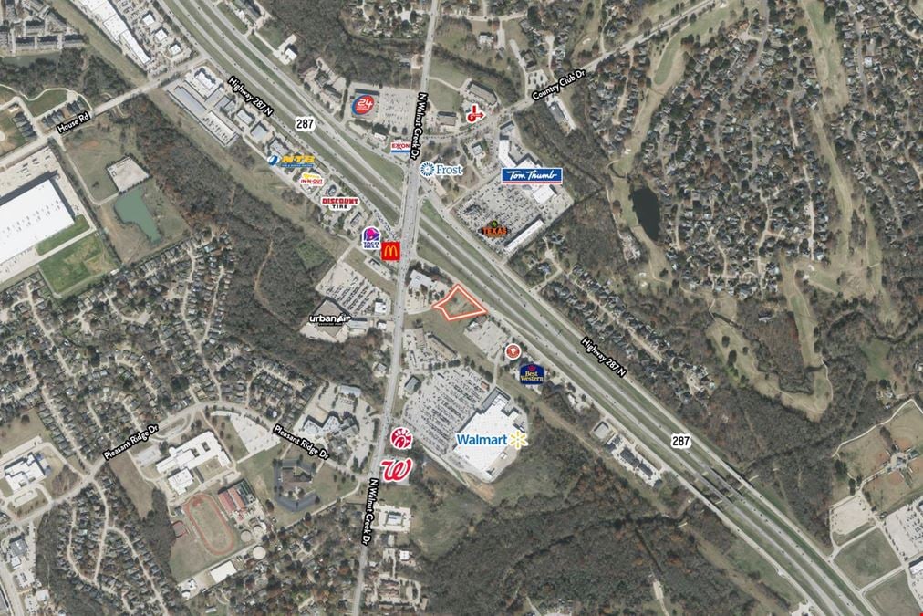 1.43 Acres | Mansfield | Ground Lease