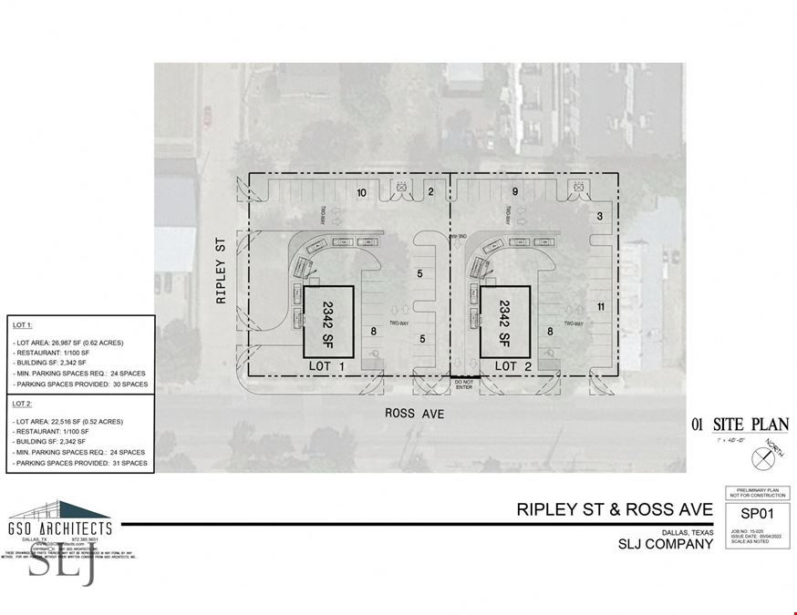 Ross Avenue Infill Pad Sites