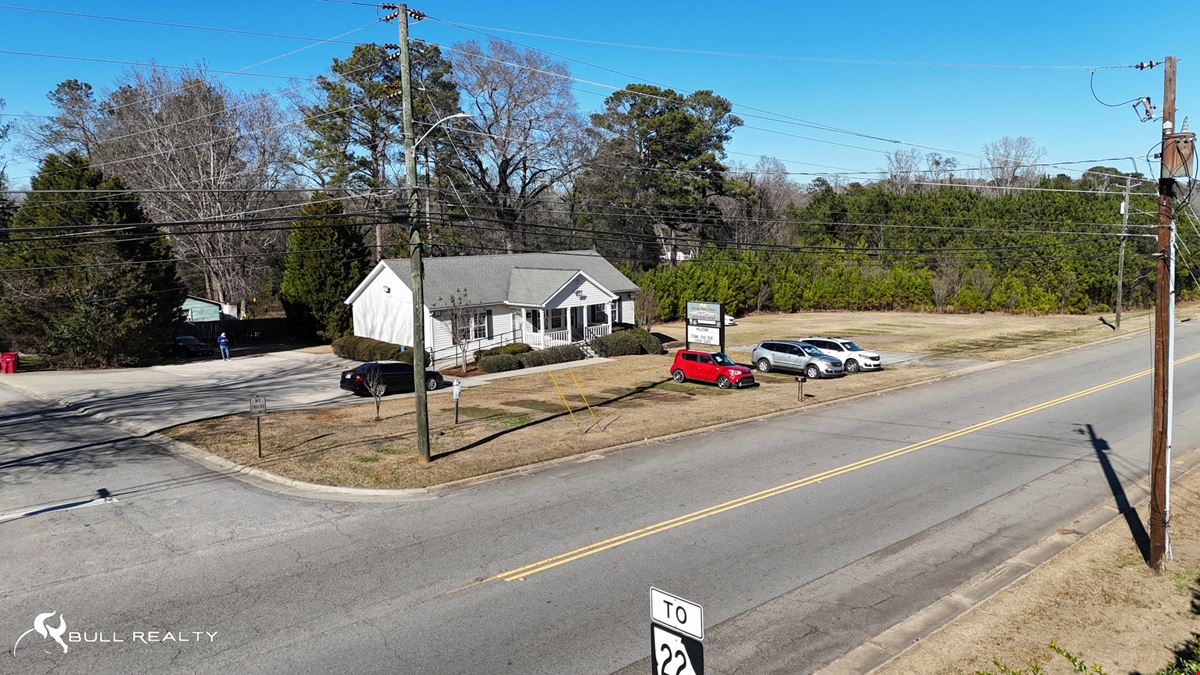 One-of-a-Kind Commercial Site with Building and Expansion Land | Gray, GA