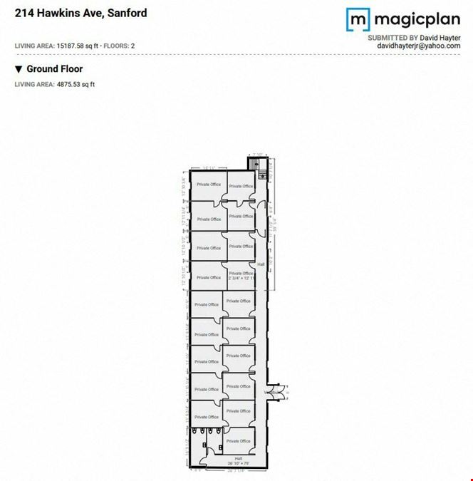 15,000 Square Feet Office Building