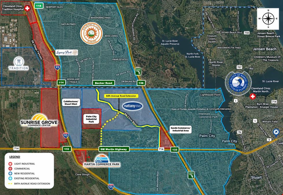 Palm City Industrial Park – Lakefront Parcels 42–45