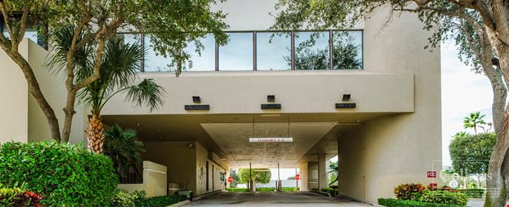Boutique owner-user office building with oversized balconies and garage parking in North Palm Beach, FL
