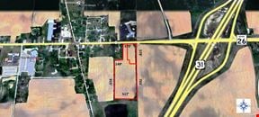 Development Land Opportunity in Kokomo, IN. with Great Access to US 31 & SR 26