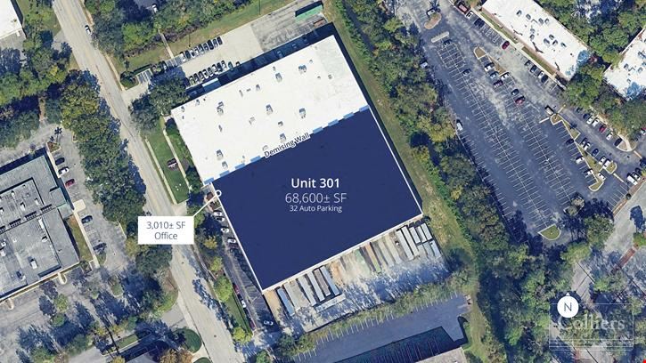 Industrial Suites from 46,980± to 115,580± SF