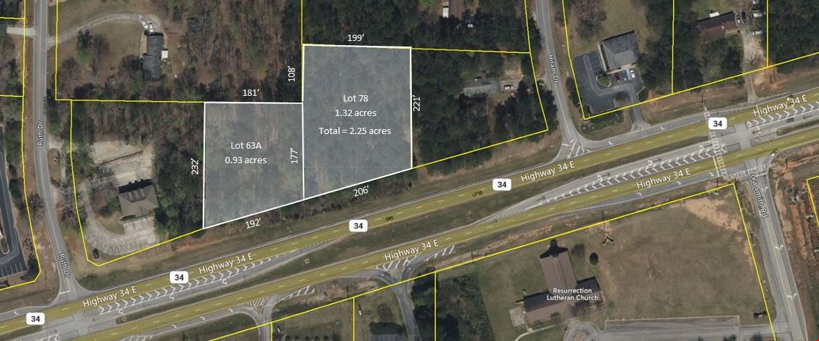 Commercial Lot(s) - Hwy. 34E, Newnan, GA