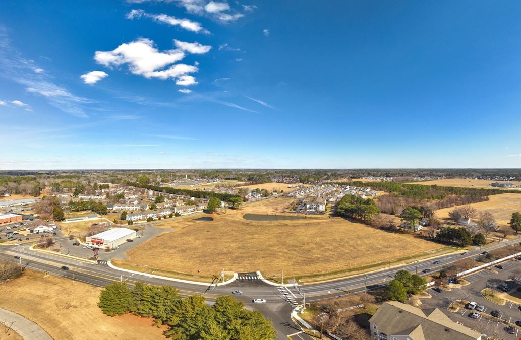 7.99 Acres C-1 Development Land at Lighted Intersection