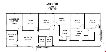 Preview of Office space for Rent at 618 State Route 31