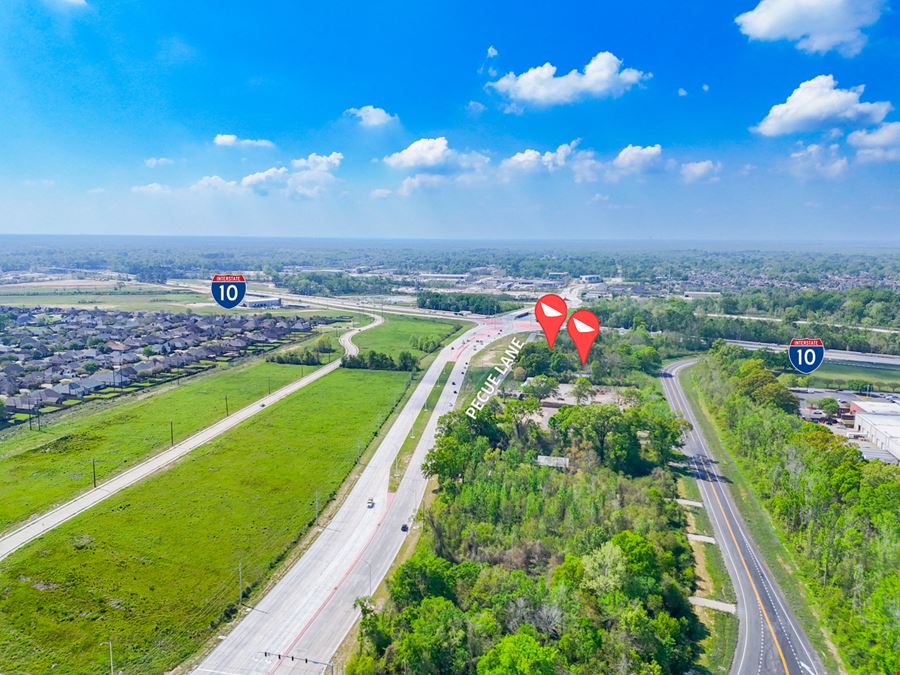 Development Lots with Direct Access to I-10 Exit at Pecue Lane