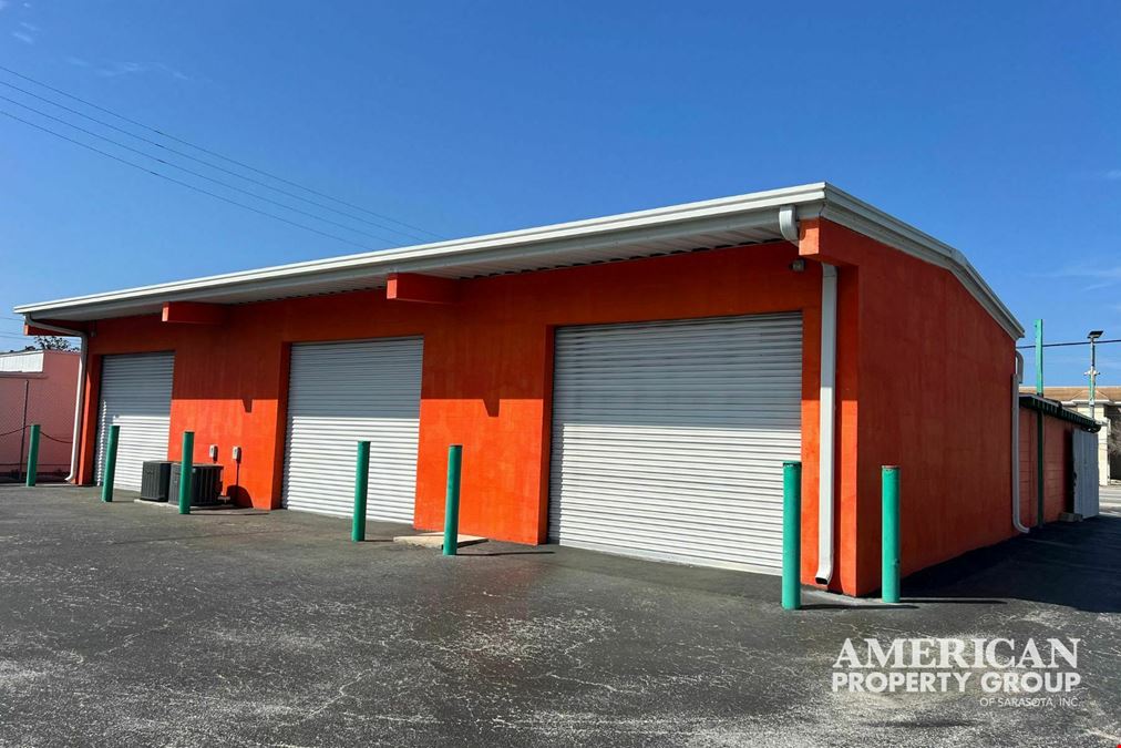 Outdoor Display Lot with Warehouse & Showroom