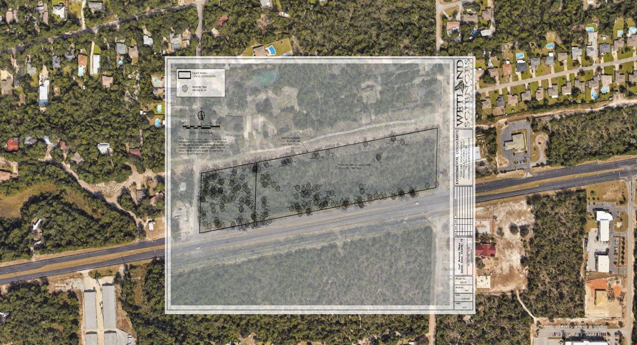 HCD Zoned Vacant Land in Gulf Breeze, FL