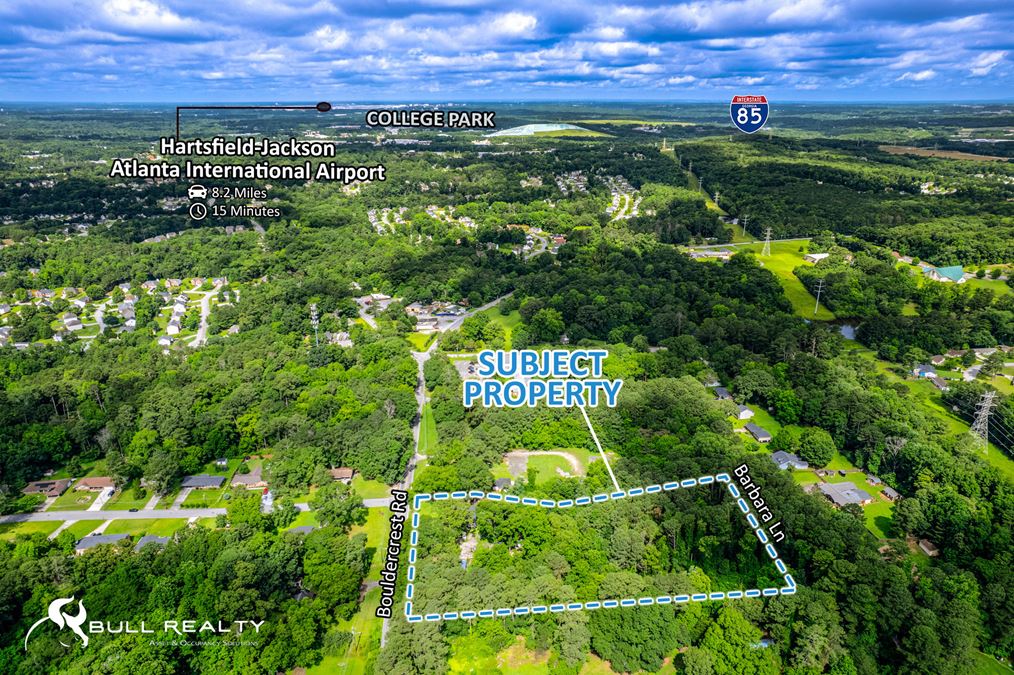 ±4.65-Acre Residential Development Site | 19 Minutes to Downtown Atlanta | 10 to 14 Single Family Homes