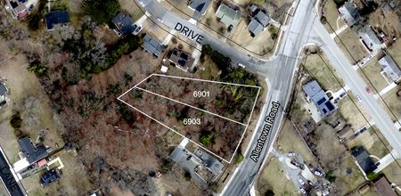 Preview of VacantLand space for Sale at 6901 & 6903 Allentown Rd