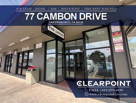 Preview of commercial space at 77 Cambon Dr