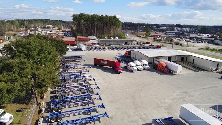 Paved Truck Terminal Available