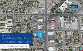 Build-To-Suit Fast Food Drive Thru Opportunity