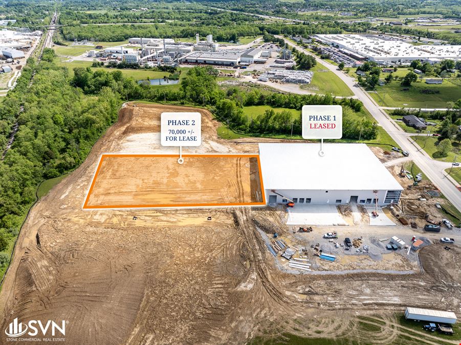 FOR LEASE - 50,200 SF (Phase 1) Class "A" Industrial Facility