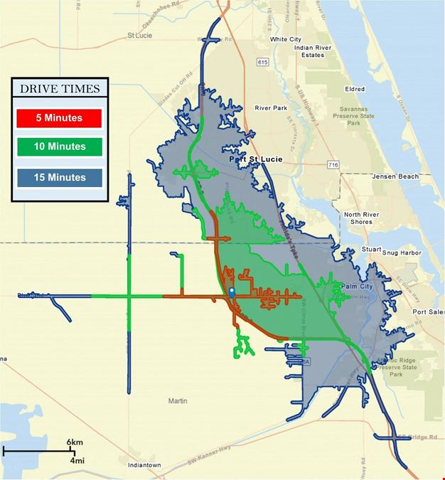 SW Martin Highway & I-95 - 4.5-7.8 Acres