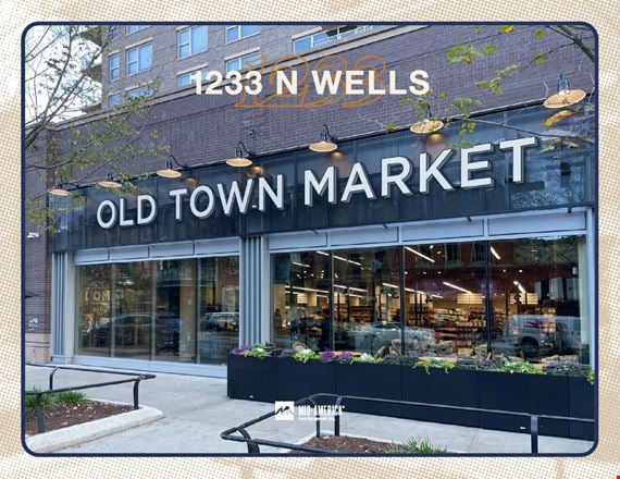 Preview of Retail space for Rent at 1233 North Wells Street