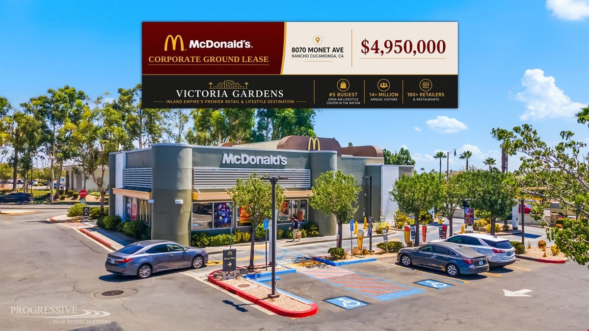 McDonalds Outparcel to Victoria Gardens