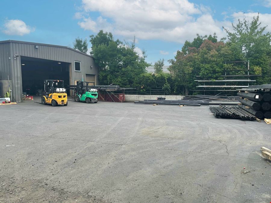 Free-Standing Industrial Building with Fenced Yard