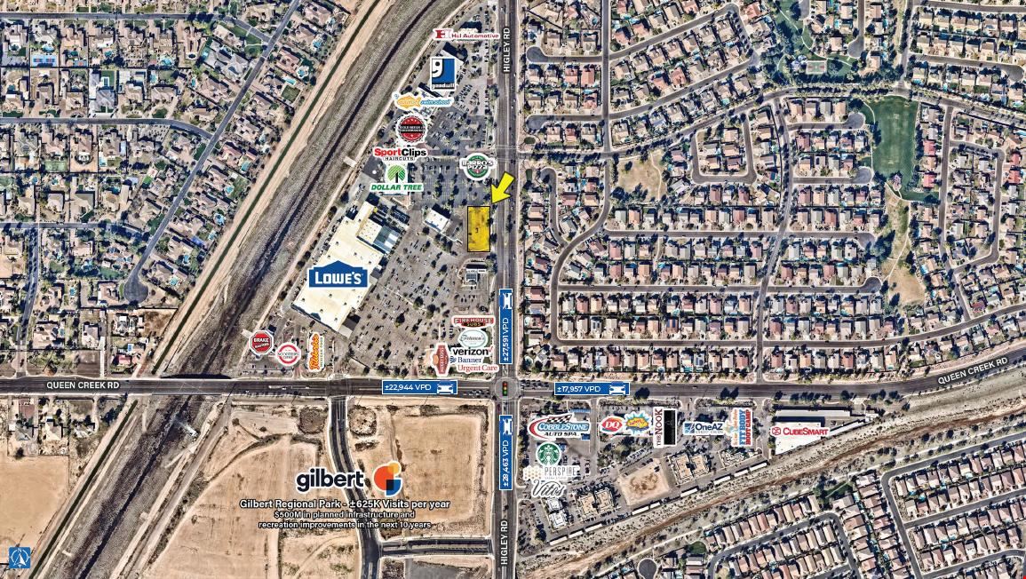 Higley Rd & Queen Creek Rd | NWC - Land