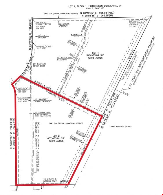 DEVELOPMENT LAND LOCATED NEAR HWY. 61