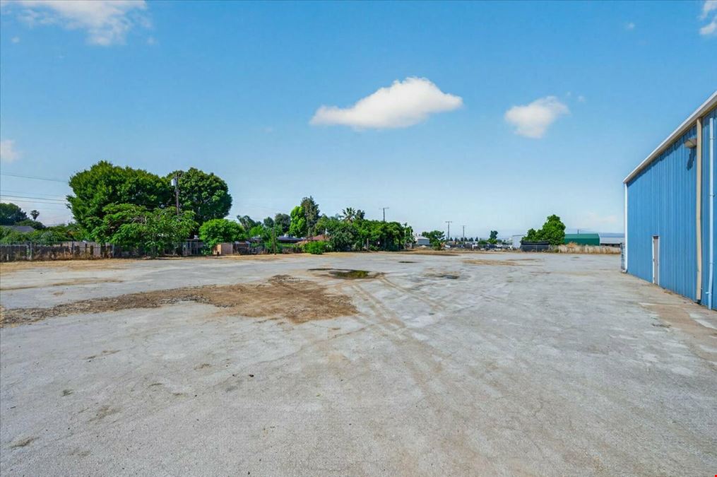 ±6,375 SF WAREHOUSE + ±1.75 AC LAND FOR LEASE IN PORTERVILLE, CA
