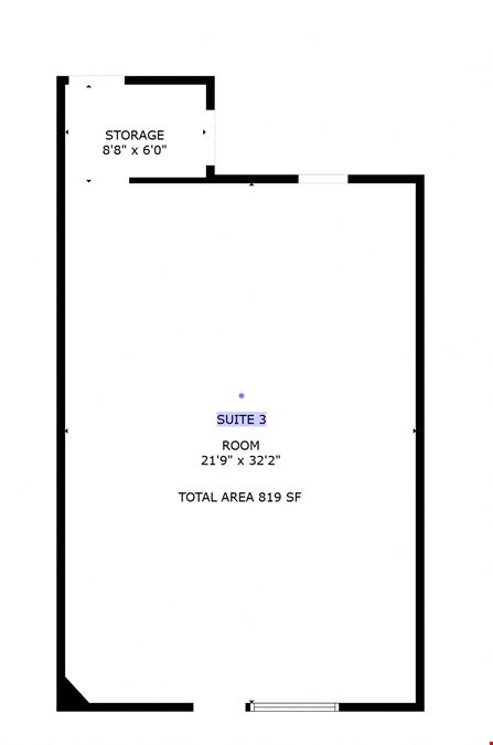 1,000+/- SF Former Salon