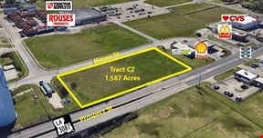 1.6 Acre Pad Site in Houma on LA 3087/Prospect St.